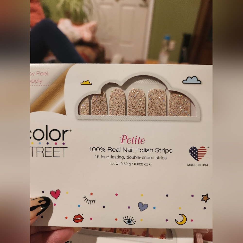 2/$15-Color Street Petite Tiny+Shiny